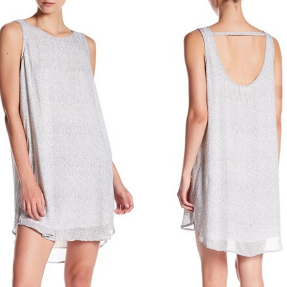 Bella Dahl sleeveless back cutout sheath dress